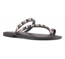 85% Codice Sconto Thong sandal with multicolor stones F0817888-0251